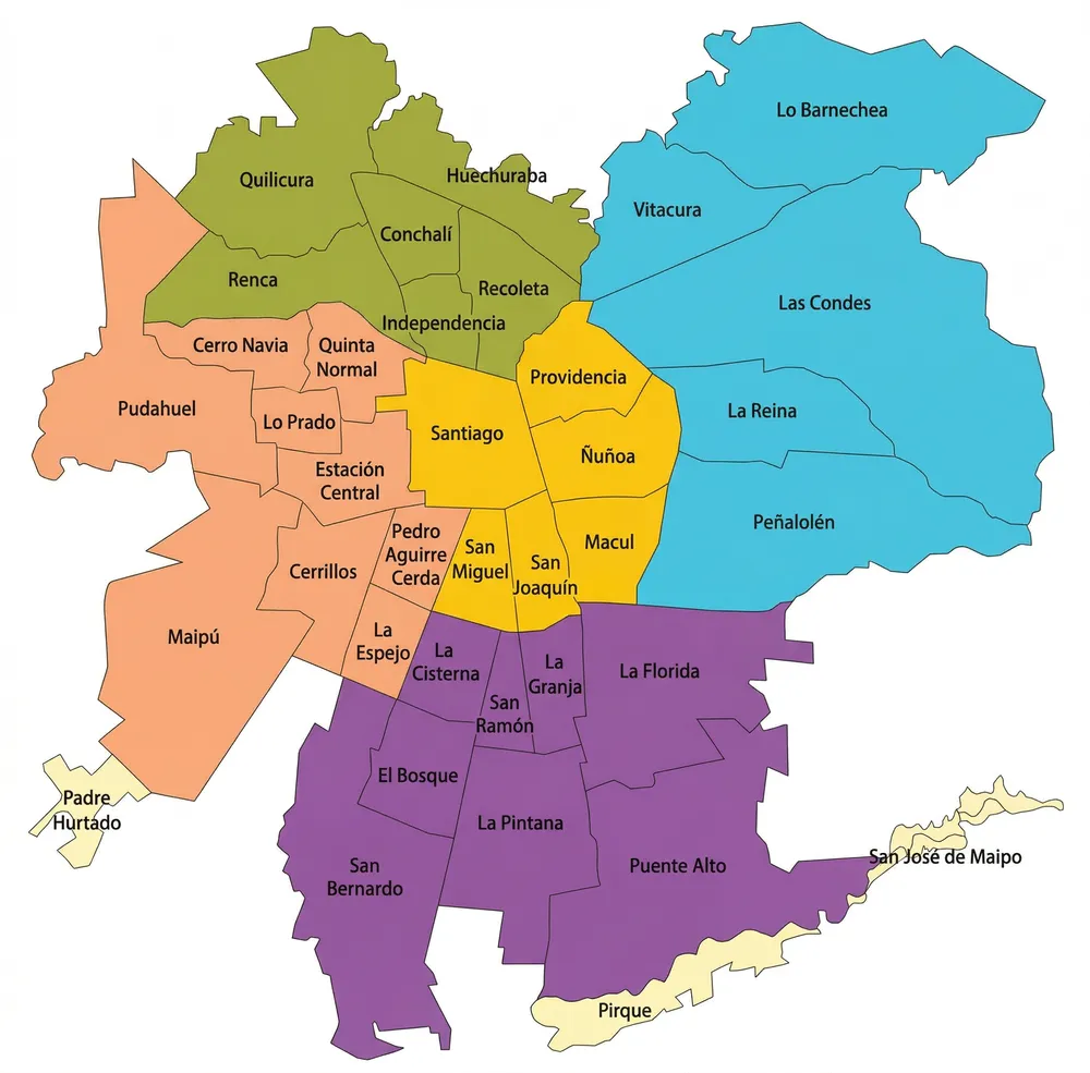 Mapa de Despacho RM Gadas