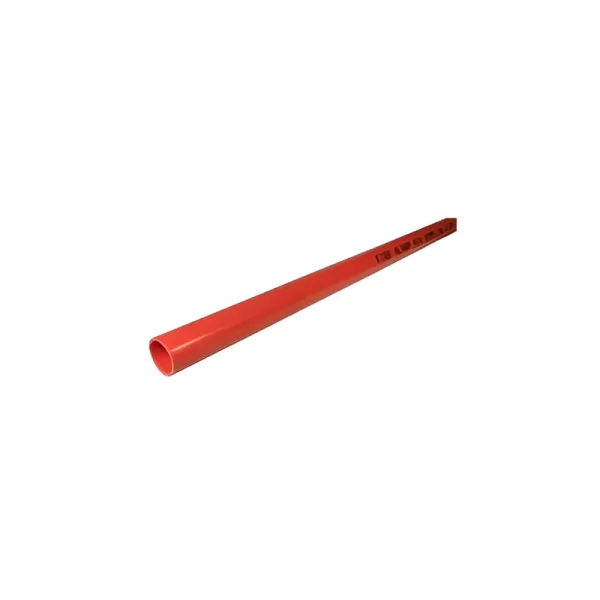 det-0000352 tuberia asd 25mm 3mts rojo abs tu 25 absred securiton