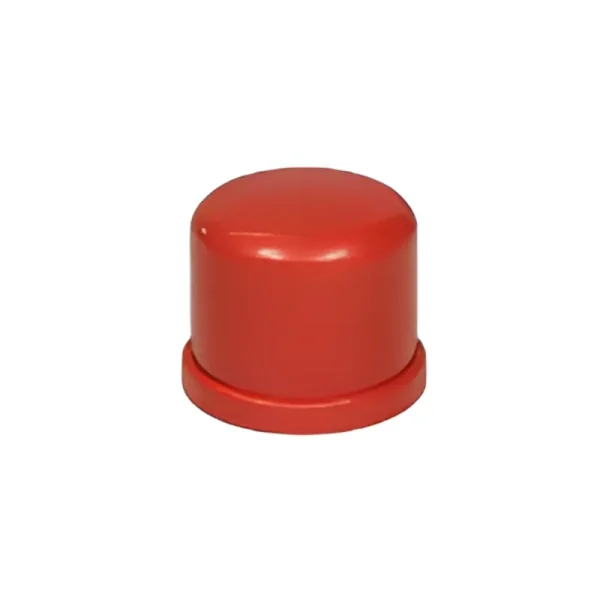 tapa cap asd 25mm rojo abs ec 25 absred securiton