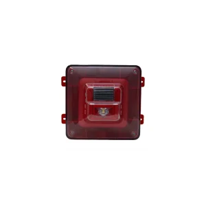 det-0000553 sirena con luz estroboscopica pared a prueba de clima fhs-400-rr-wp mircom