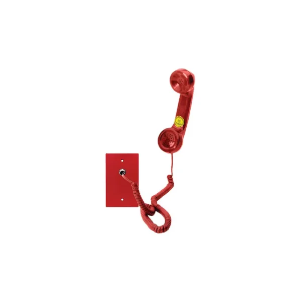 jack para telefono bombero placa plastica fj-100p mircom