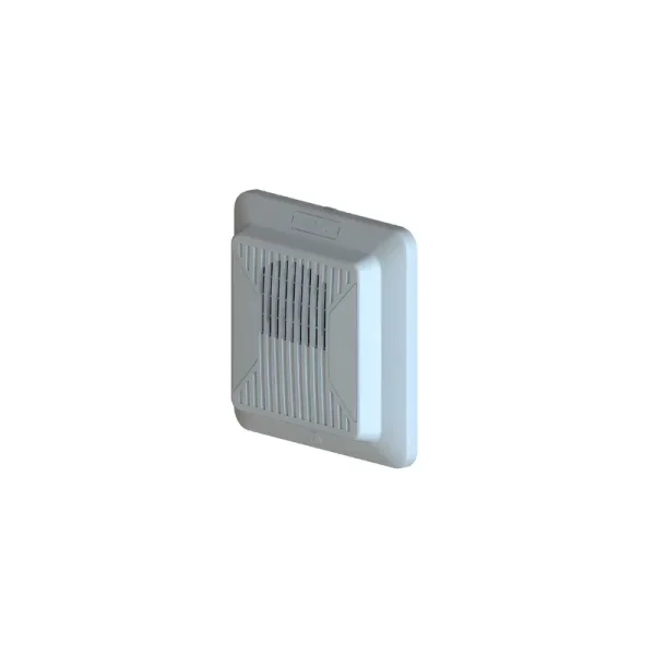 det-0000606 parlante cuadrado pared blanco 25v spp-204-25 mircom