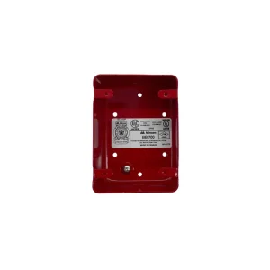 caja backbox roja para estacion manual serie 700 bb-700 mircom