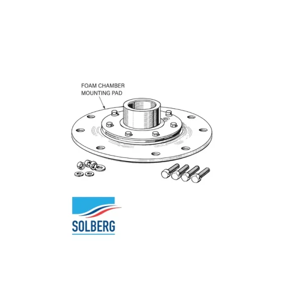 det-0000943 mounting pad para camara de espuma solberg
