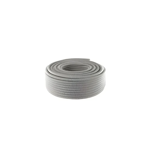 ele-0000100 tuberia flex/metalica 50m gris iec