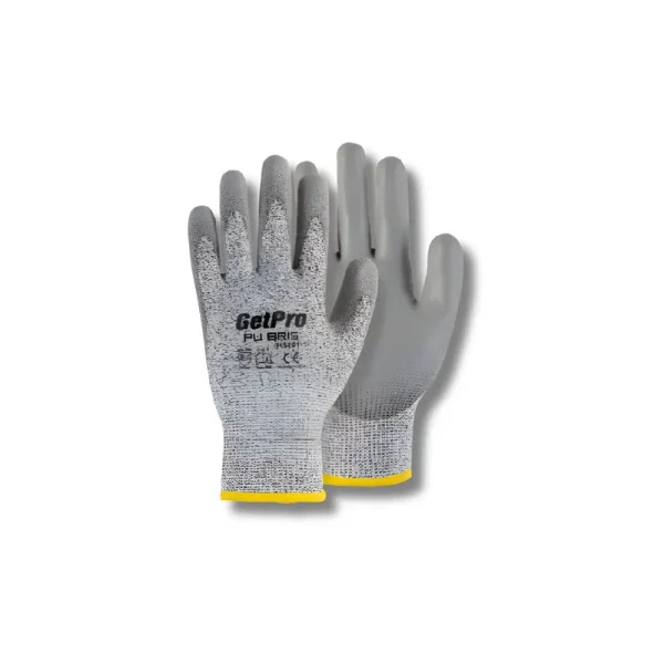 guante resistente al corte h3101-5 gris talla l/9 getpro